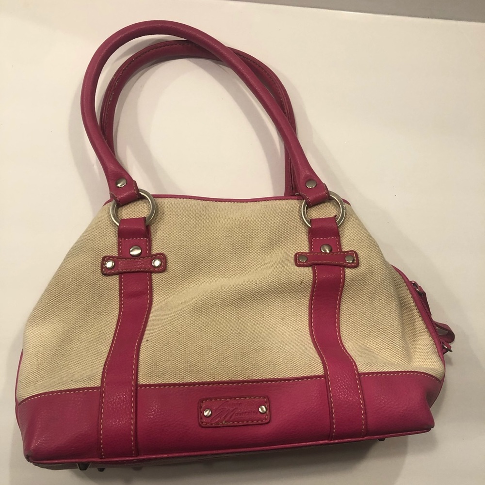 Stone Mountain Pink & Tan Handbag